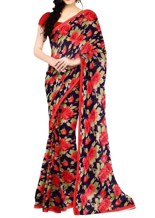 Jaipuri Print Saree