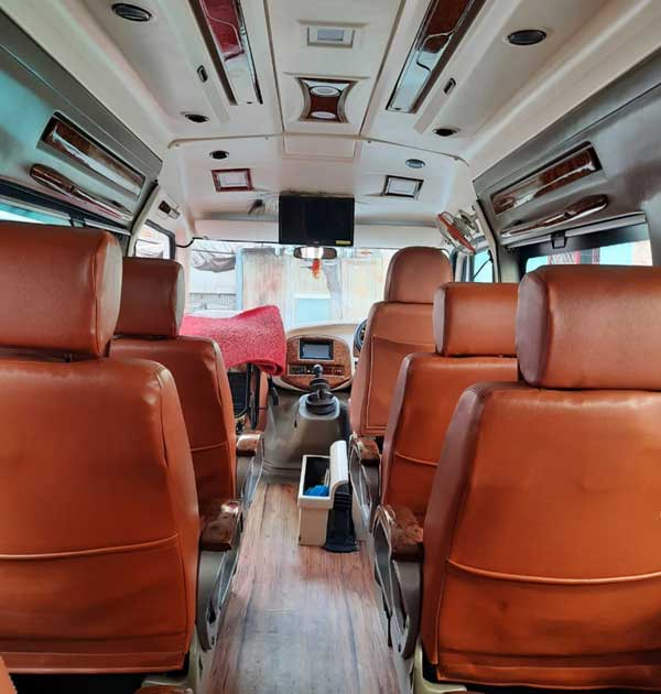 Maharaja Tempo Traveller 8 seater
